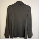 Bailey 44  Long Line Ponte Knit Blazer Cable Knit Accents Photo 8