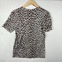 Equipment  Leopard Print Silk Short Sleeve T-shirt- Medium Photo 28