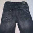 American Eagle Outfitters High Rise Skinny Jeans Black Size 00 Photo 5