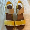 Altar'd State  Yellow Platform Espadrilles Sandals Wedges  Photo 1