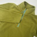 Orvis  Trout Bum Green 1/4 Zip Polyester Pull Over Size Small Photo 1