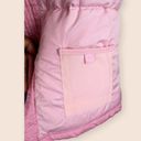 American Eagle  Women Down Pink Puffer Vest M Photo 6