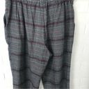 Hollister  Soft Flannel Plaid Belted Straight Leg Pants Photo 11