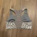 Nike gray print dri fit sports bra Photo 2