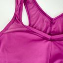 Harper Cleo  Womens Small Sports Bra Glow Bralet Violet Purple Padded Mesh Photo 2