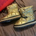 Guess leian2 gold quilted boots Photo 2