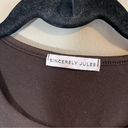 Sincerely Jules ✨  Women’s Brown Long Sleeve Crop Top Photo 3