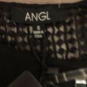 ANGL  black crochet top. New !! Photo 3