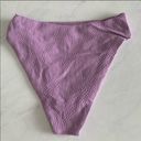 ONIA  Lavender Sabrina Bikini Bottoms Croc Texture Photo 5