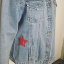 Glamorous  Women's  Long sleeve button down blue Jean Jacket top size‎ Medium Photo 1