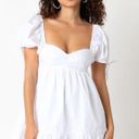 Olivaceous White Dress  Photo 0