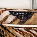 Liverpool  Animal Print Long Sleeve Blouse Photo 3