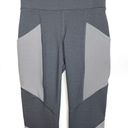 Aura MICHI Athletic Gray  Pocket Colorblock Panel Leggings Photo 2