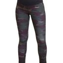 Ingrid And Isabel New  Active Legging with Crossover Panel Green Camo Size Small Photo 0