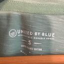 United by Blue NEW  "Save Our Seas" Mint Green V Neck Short Sleeve Tee Small Photo 4