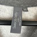 Sweaty Betty  Yoga Sweatshirt Crew Neck Size XS Grey Zen & Tonics Oversized Photo 3