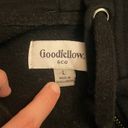 Goodfellow & Co Black Zip Up Sweatshirt Photo 2