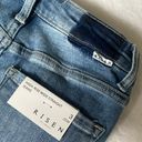 Risen  - HIGH RISE WIDE STRAIGHT LEG VINTAGE WASH JEANS. SIZE 26 NWT Photo 1