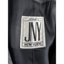 Jones New York Vintage Y2K JNY  Wool Mohair blend Long Gray Coat size Large Photo 10