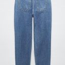 ZARA High Waisted Ripped Rigid Z1975 Mom Jeans Photo 7