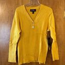 Krass&co LRL Lauren Jeans  Ralph Lauren Ribbed Pullover Sweater La Plage Golden Yellow Photo 0