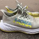 Hoka  One One Carbon X3 Yellow & White Running Shoes Sneakers | Women’s Size 8.5 Photo 1