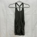 St. Agni  Sleeveless Scoop Neck T-Strap Back Mini Dress Olive Women's Size XS Photo 1