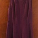 White House | Black Market  purple fit and flare dress size medium Photo 0