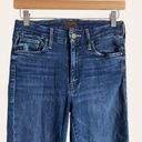 Only Mother The Looker Ankle Fray Invitation  Blue Denim Skinny Jeans Size 26 Photo 4