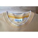 Lacoste  Buttercup Yellow Short Sleeve Knit Shirt Polo Top Size 32 NWOT Photo 5