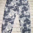 Abound  Womens Slim Fit Baggy Jogger Pants Blue Tie Dye Size Large Photo 0