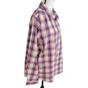 Chadwick's  Plaid Long Sleeve Button-Down Shirt XL NWOT 100% Cotton Photo 2