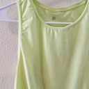 Zella Highlighter Yellow Breathable Sleeveless Athletic Tank Top Photo 1