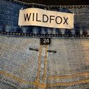 Wildfox  Denim Shorts Size 24 Photo 2