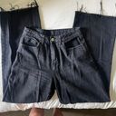 Black Barrel Jeans Size 27 Photo 0