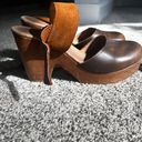 Free People Belmont Leather Clogs Photo 4