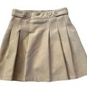 IZOD  {2} school beige pleated skirts with built in shorts. Size 12  on both. Photo 0