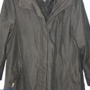 London Fog  Waterproof Black Trench Coat Jacket size Medium Photo 7