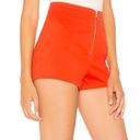 by the way. Revolve Red High Rise Twill Short XXS Zipper Front Rockabilly Avaline Photo 2