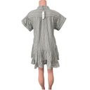 The Moon NWT Day +  Babydoll Striped Cotton Dress Lined Size SMALL Photo 1