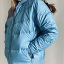 Woolrich Vintage  Down Puffer Coat Medium Ski Winter blue Ski Outdoor Sustainable Photo 8