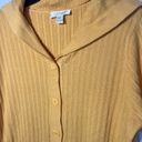 cj banks  short sleeve button front sweater Photo 1