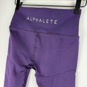 Alphalete  OG Revival Leggings Purple Sz Small High Rise Athletic Photo 12