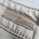 Pilcro  White Distressed Denim Shorts Photo 2