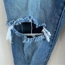 Abound  Exposed Button Fly Distressed Jeans Stretch 28 Photo 6