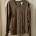 All In Motion NWT  Green-Brown Long Sleeve Tee XS Photo 0