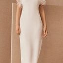 Elliatt  Harley Dress in Ivory with Feathers Size Small Photo 1