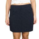 Urban Outfitters Y2k  Tempted Preppy Navy Blue Plaid Mini Skirt 30" Photo 1