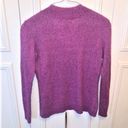 Krass&co NY& magenta long sleeved V-neck sweater L Photo 6