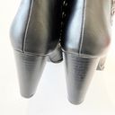 Penny Loves Kenny  Arena Grommet Detail Ankle Boots Black Vegan Leather Size 8.5 Photo 5